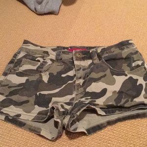 Camo shorts!